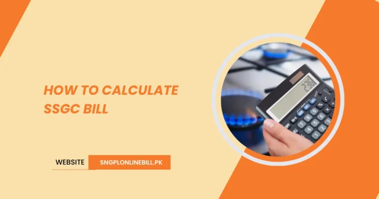 How to Calculate SSGC Bill?